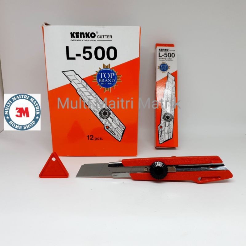 Jual Cutter besar Kenko L500 / pisau Carter besar Kenko L500 | Shopee ...