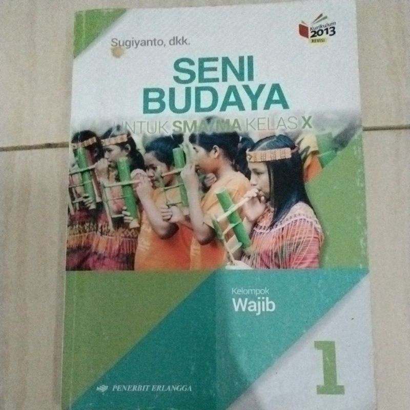 Jual Buku Seni Budaya kelas X 10 Erlangga | Shopee Indonesia
