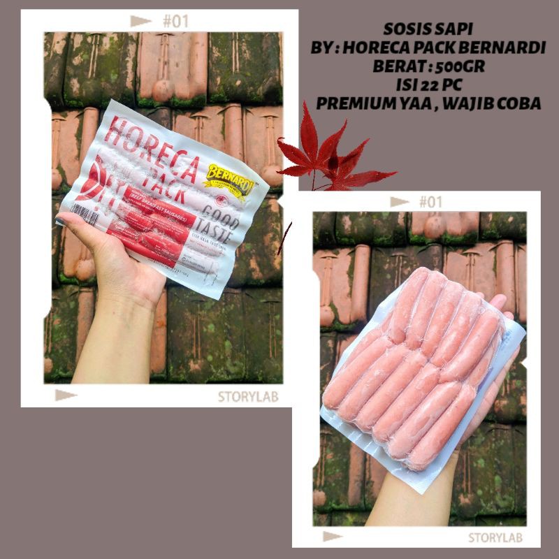 Jual Sosis Sapi Horeca Pack Bernardi Premium Shopee Indonesia