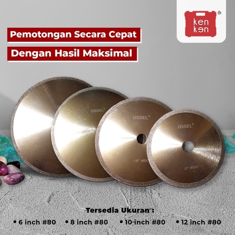 Jual Pisau Potong Batu Akik Ossel Diamond Cutting Shopee Indonesia