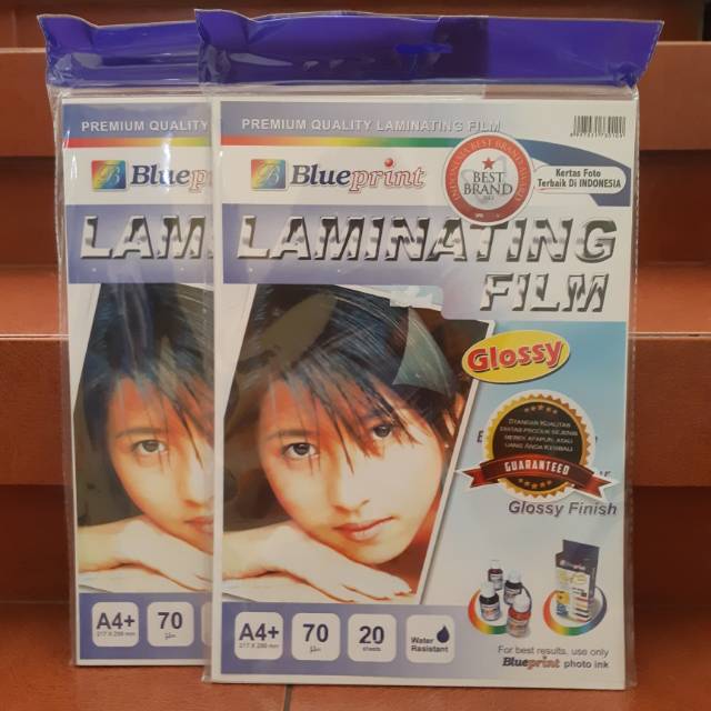 Jual Cold Laminating Film Glossy Kertas Laminasi dingin Laminating