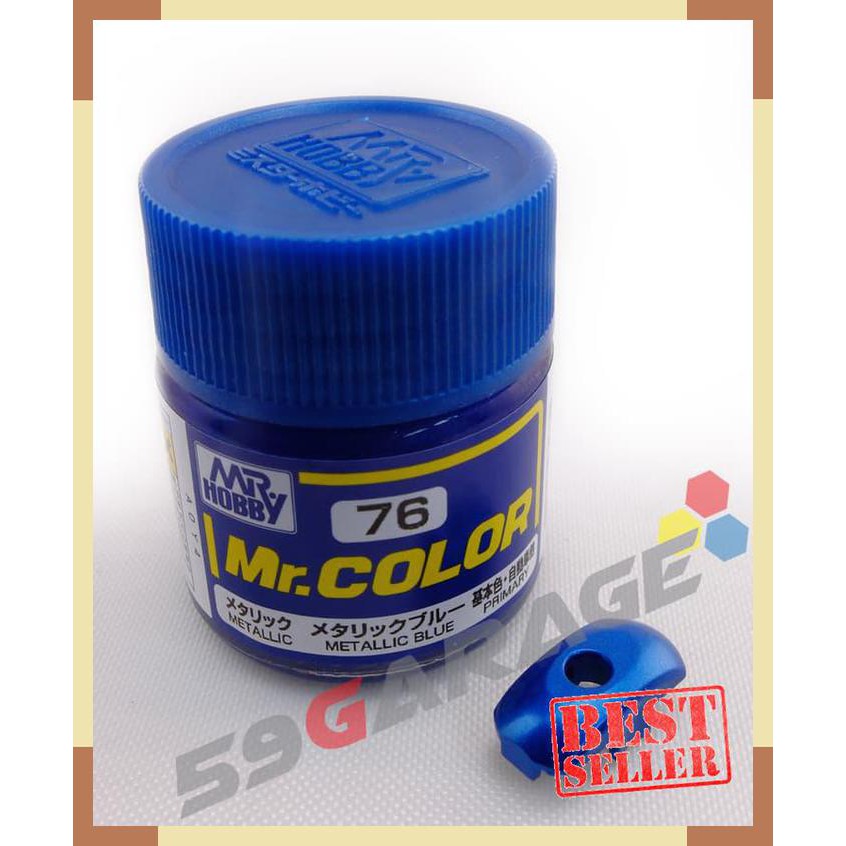Jual Mr Color C 76 METALLIC BLUE - Gundam model kit paint | Shopee ...