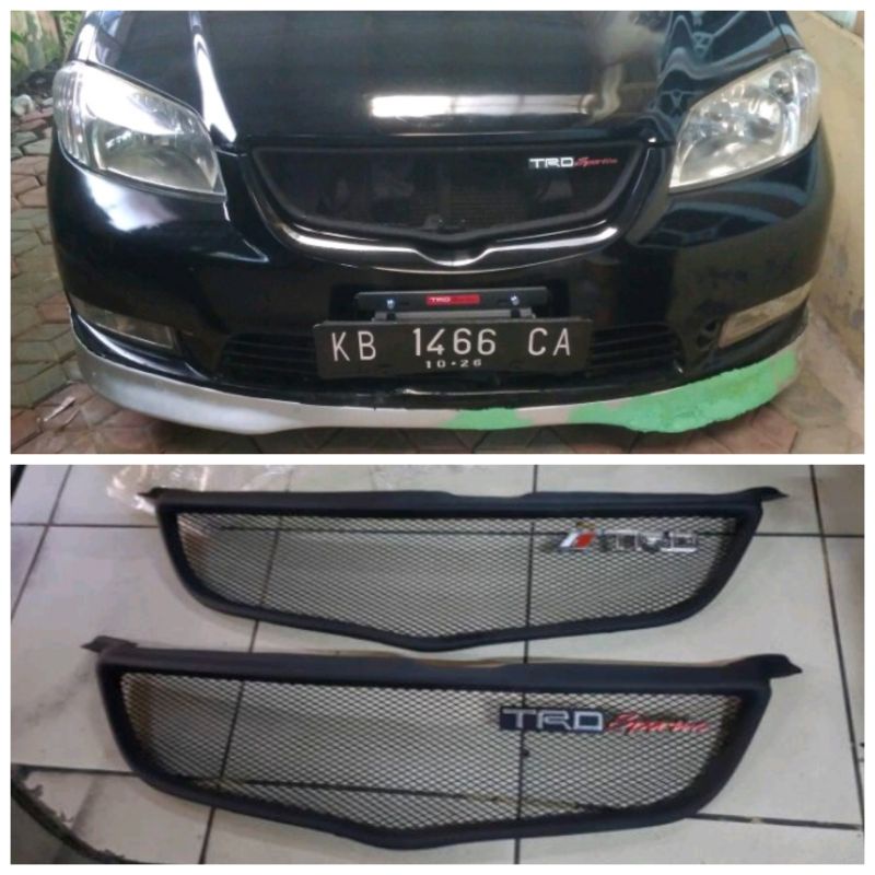 Jual Grill vios limo gen 1 2003-2005 TRD custom gril | Shopee Indonesia