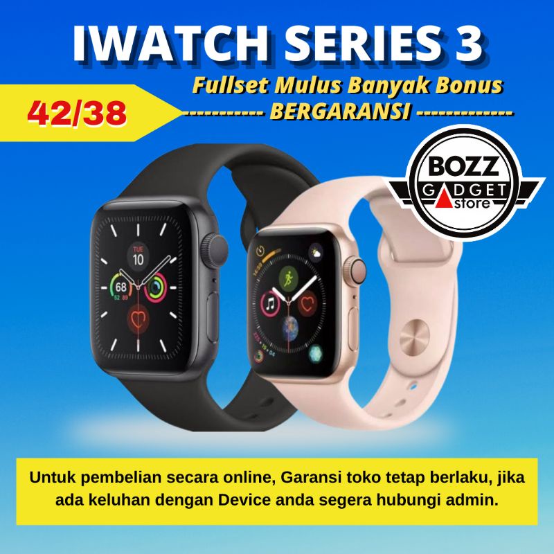 Ukuran iwatch best sale series 3