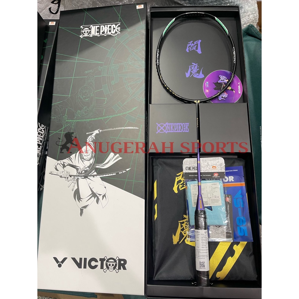 Jual VICTOR ONE PIECE Badminton Racket ENMA / Raket Badminton VICTOR