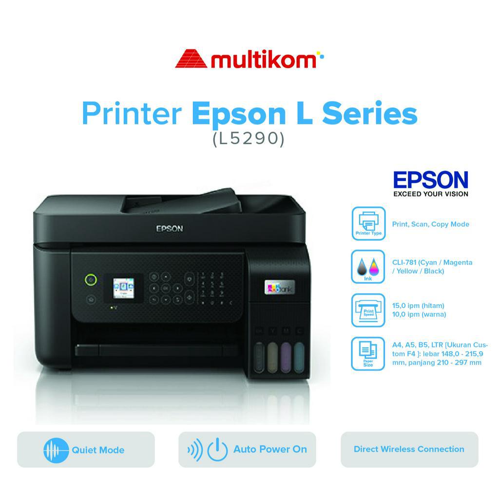 Jual Printer Epson L5290 WIFI Wi-Fi All in One EcoTank Ink Tank with ...