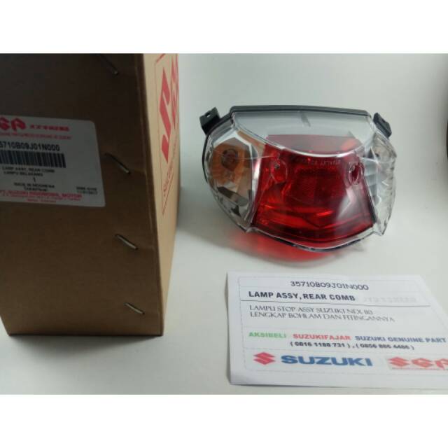 Jual Lampu Stop Assy Suzuki Nex Karbu Dan Injeksi Shopee Indonesia