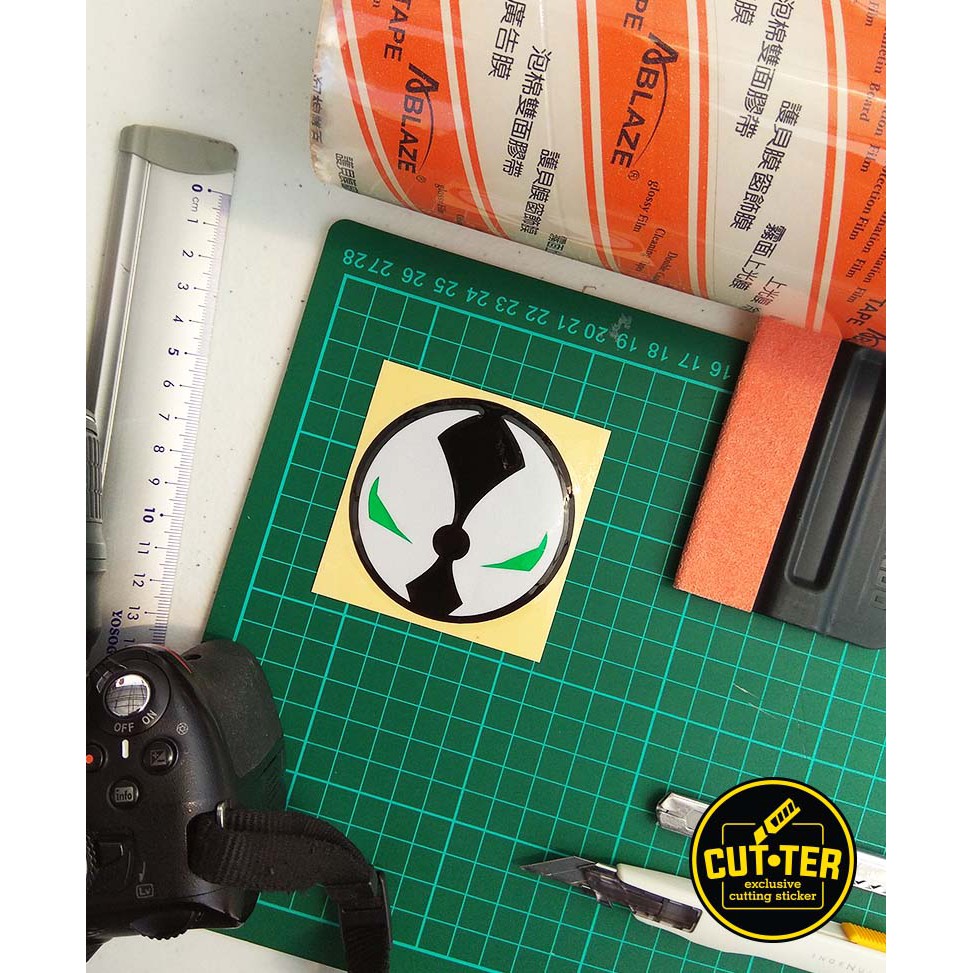 Jual cutting sticker SPAWN icon | Shopee Indonesia