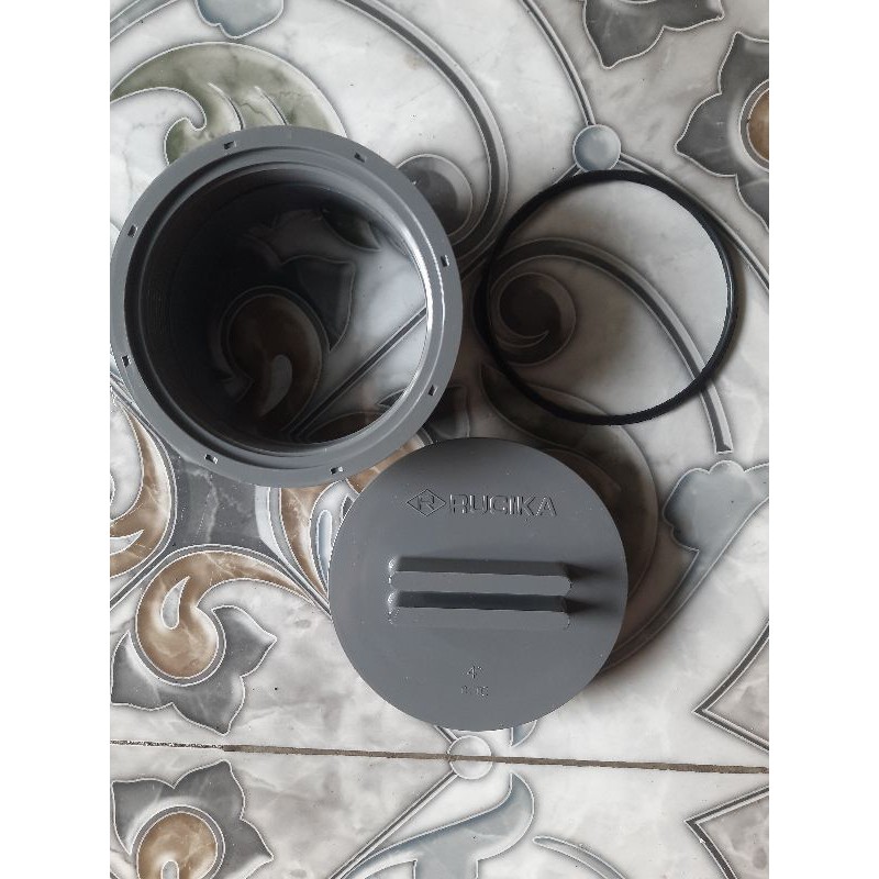 Jual clean out 4 inch tutup canister diy 4 inch berbagai merk | Shopee ...