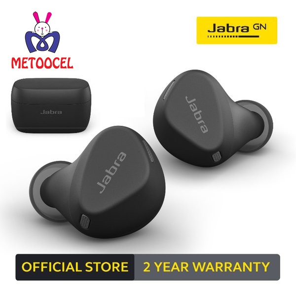 Wireless Earphones Jabra Elite Titanium Black Jabra Elite 75T