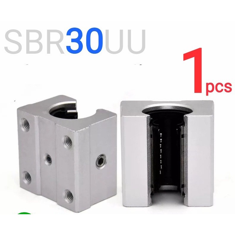 Jual SBR30UU SBR30 SBR 30 UU linear guide bearing block sliding cnc ...