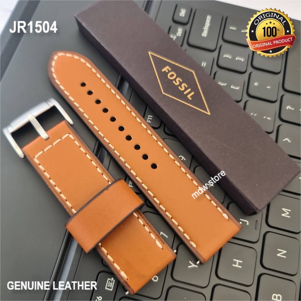 Jual Strap Tali Original Fossil Nate Chronograph Genuine 24MM Type