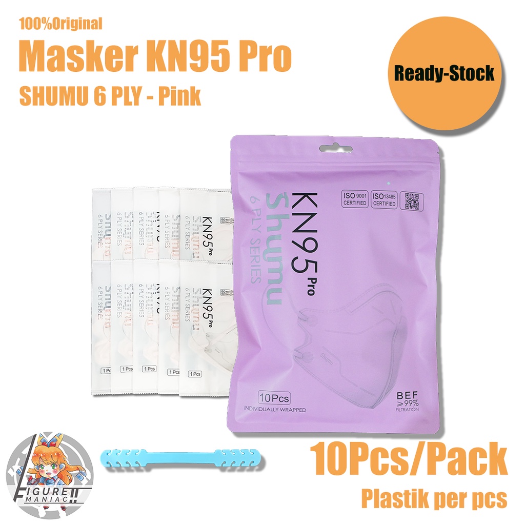 Jual Figure Maniac Masker Kn Shumu Pro Ply Tebal Original Premium