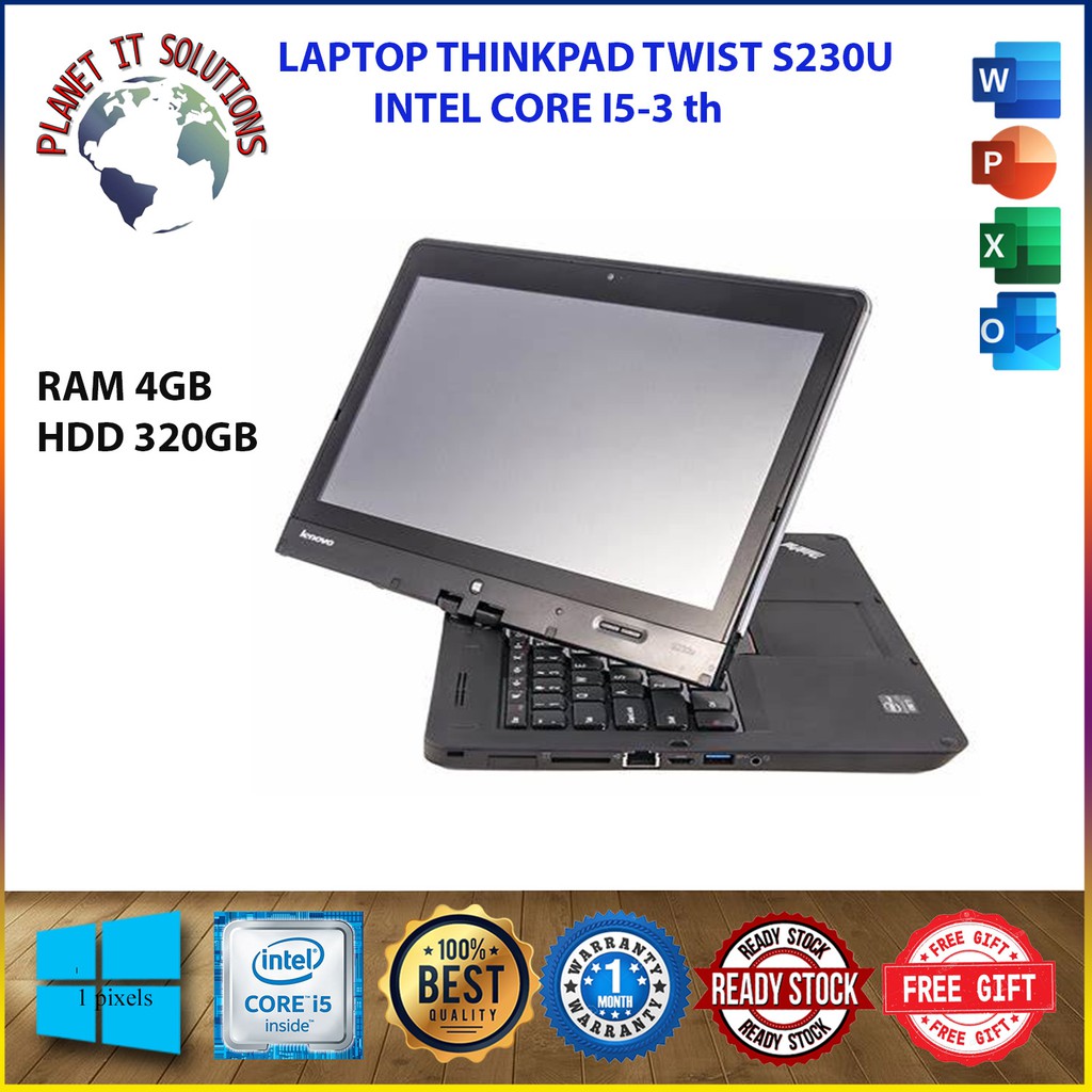 SSD Interno 2.5'' 256 GB Per Lenovo ThinkPad Twist S230u | Con Windows 10 64 Bit