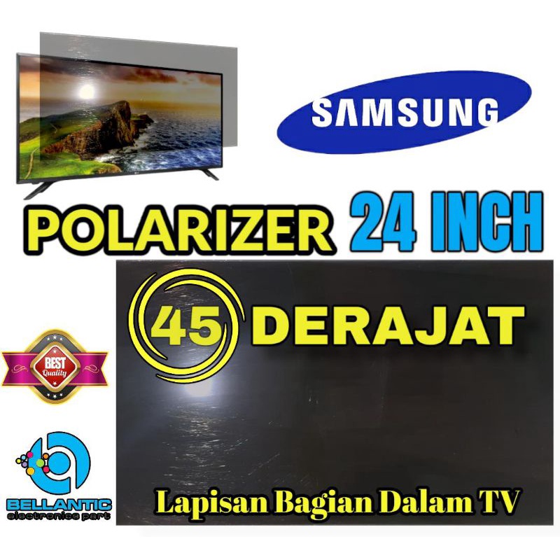 Jual POLARIS POLARIZER LCD LED 24 INCH 45 DERAJAT PELAPIS PLASTIK FILM ...