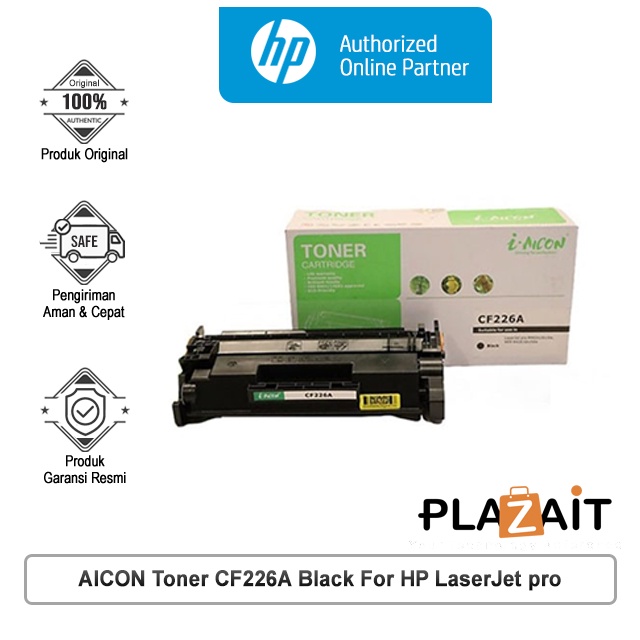 Jual AICON Toner CF226A Black For HP LaserJet pro M402n/dn/dw/MFP M426