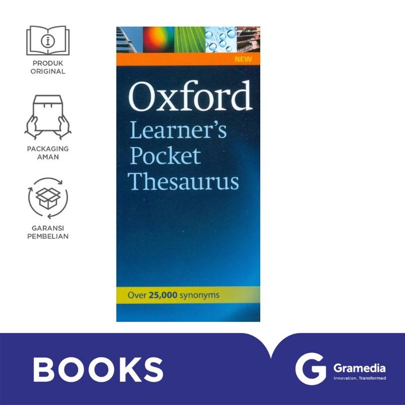 Jual buku Oxford learners pocket thesaurus Shopee Indonesia