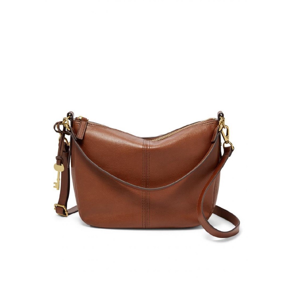 Jual Fossil Jolie Crossbody Brown Leather - ZB7716-200 | Shopee