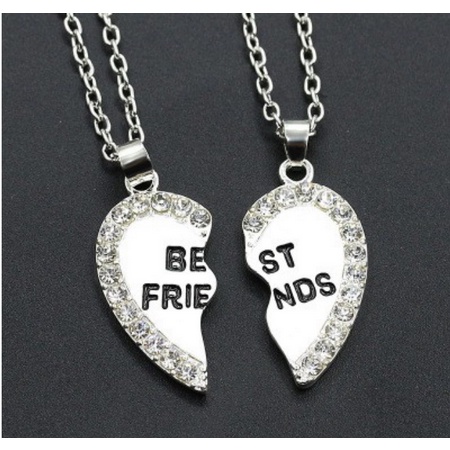 Jual TSM88- kalung model terbaru kalung couple set 2n 1 kalung