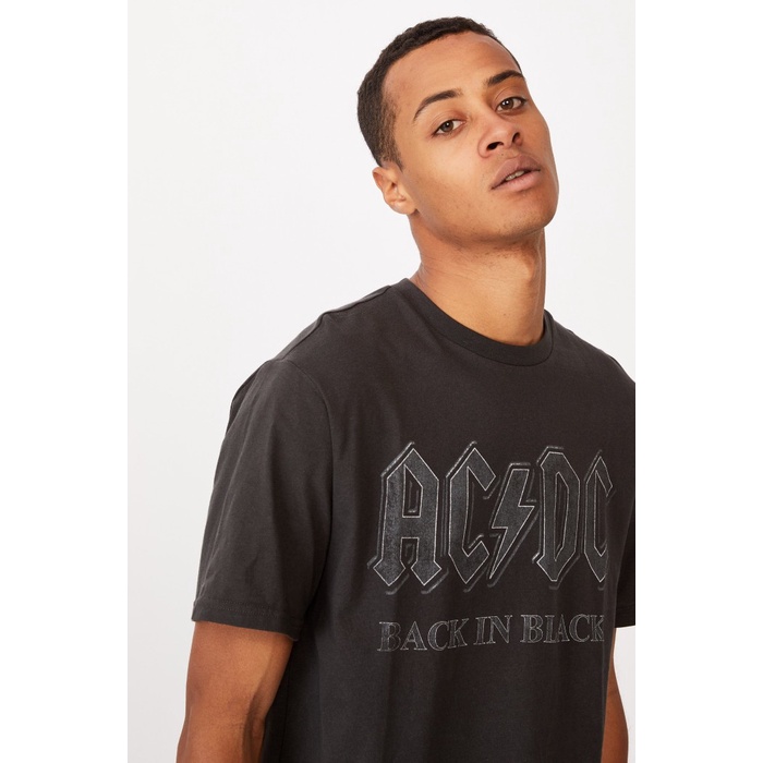 cotton on ac dc shirt