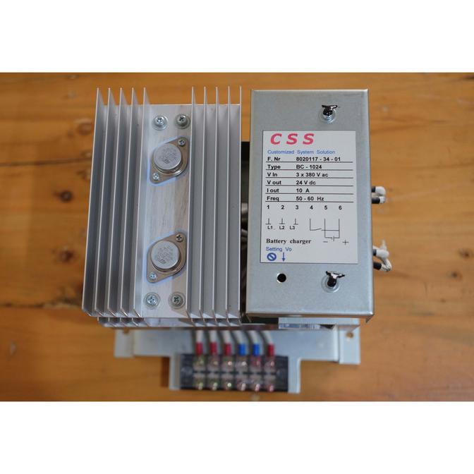 Jual Charger Aki 3 Phase 24V 10A Css Charger Untuk Otomatisasi Genset