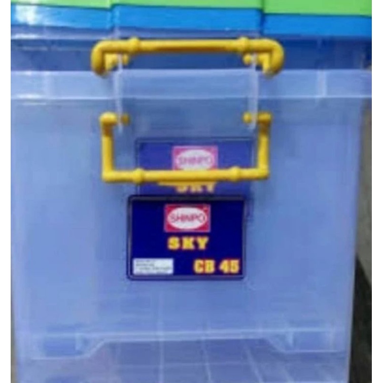 Jual SHINPO : CB45 BOX CONTAINER 45 LITER CB 45 SKY / TEMPAT ...