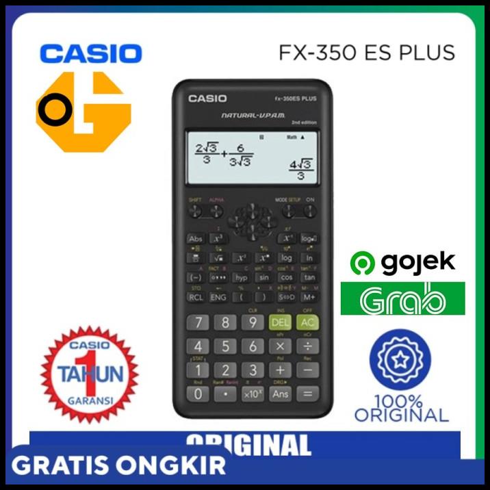 Jual Kalkular Casio Fx 350 Es Plus / Scientific Calculator | Shopee ...
