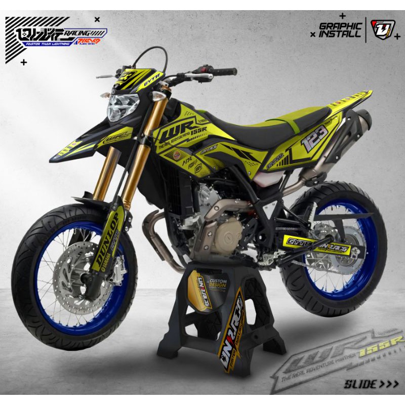 Jual Decals WR 155 // DNR RACING | Shopee Indonesia