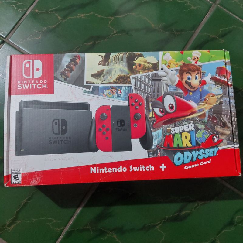 Jual Nintendo Switch V1 CFW 256GB Fullset , Super Mario Odyssey Limited ...