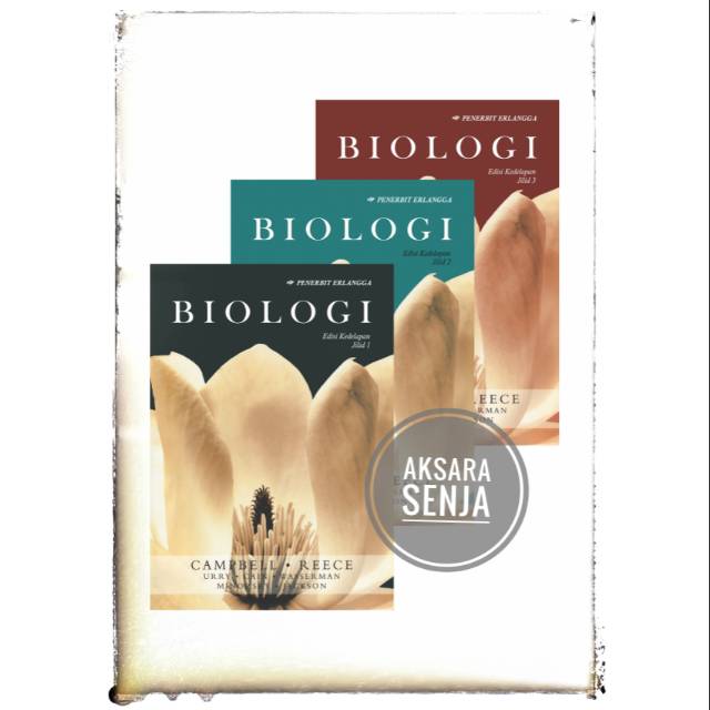 Jual PAKET BUKU BIOLOGI CAMPBEL EDISI KEDELAPAN JILID 1 - 3 | Shopee ...