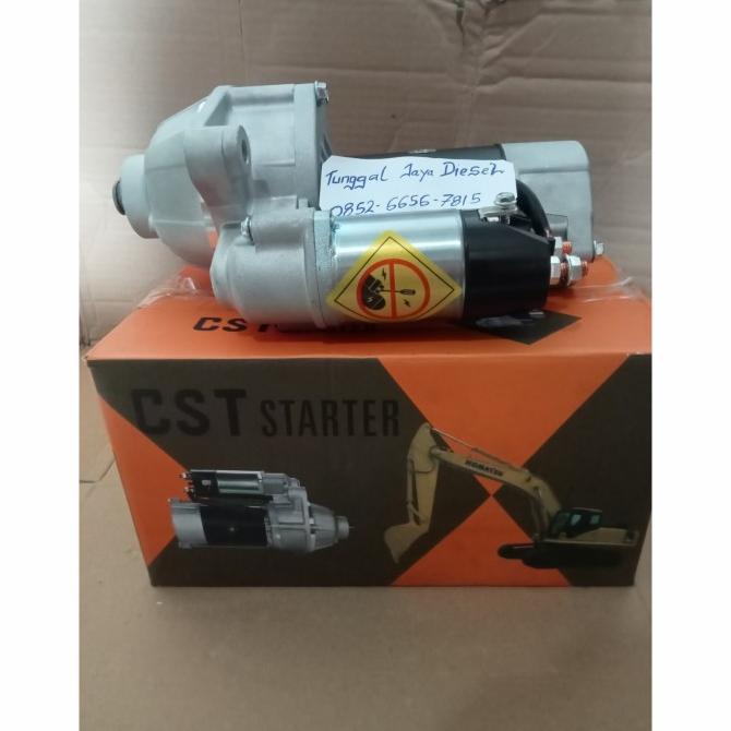 Jual Dinamo Starter Hyundai R220-9 Starting Motor Mitsubishi 24V 11T ...