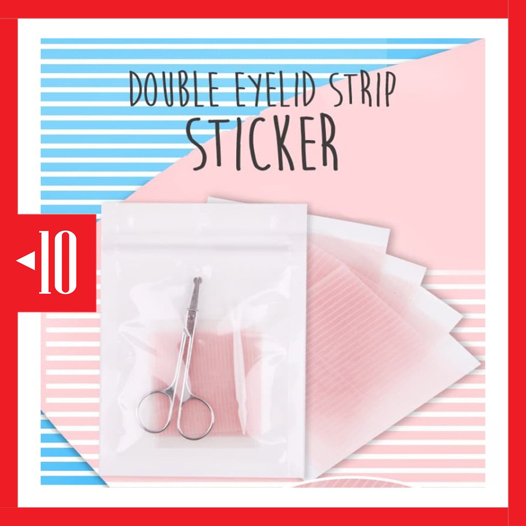 Jual DESJ invisible double eyelid sticker selotip lipatan mata stiker ...