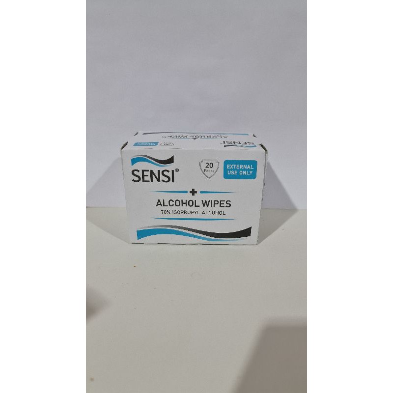 Jual Sensi Alcohol Wipes Isi Sachet Shopee Indonesia