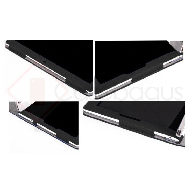 Jual Lenovo Ideapad D330 - Premium Leather Flip Case Cover | Shopee ...