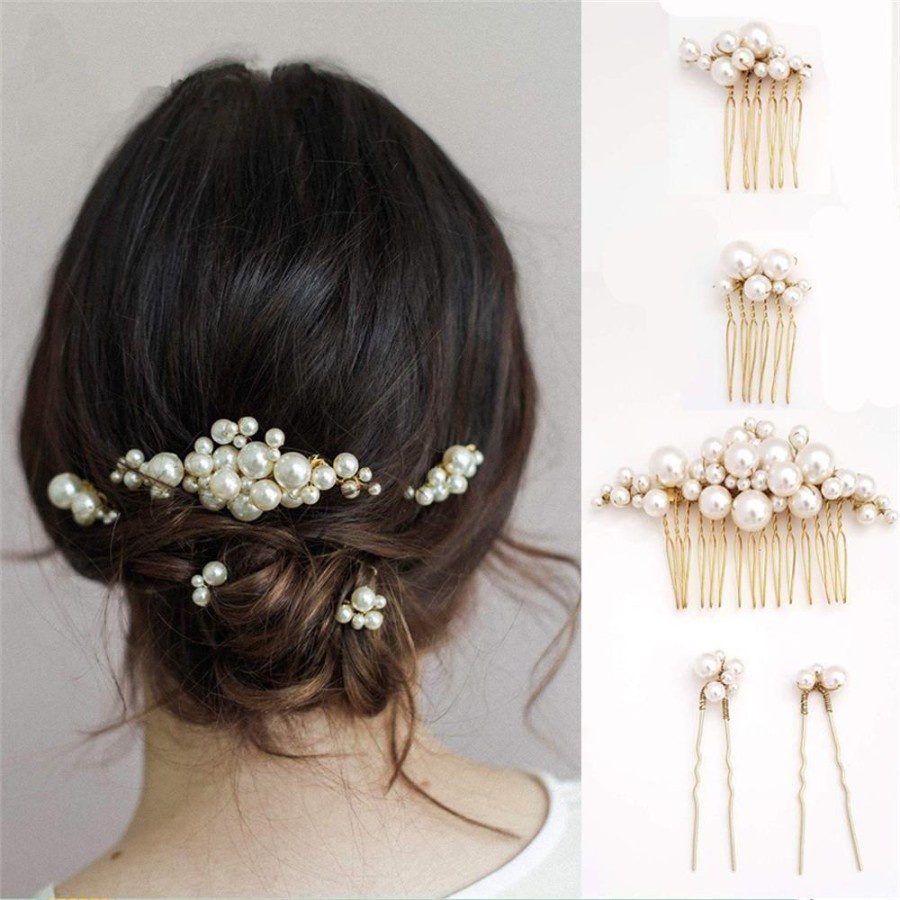 Jual Set Sirkam Hairpin Hair pin Hairpiece Headpiece Aksesoris Rambut ...