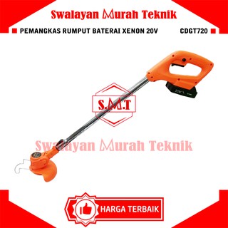 Jual Alat Potong Rumput Baterai High Power Xenon Cdgt Cordless Grass Trimmer Shopee Indonesia