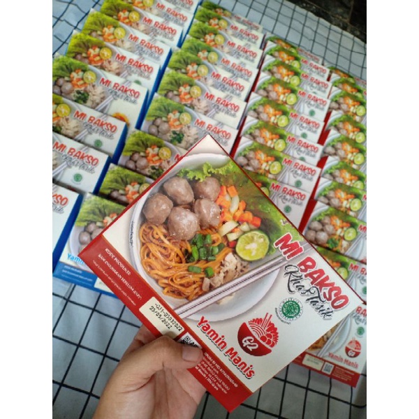 Jual Ready Mie Baso G2 Khas Tasik Mi Bakso Baso Tasik G2 Kemasan