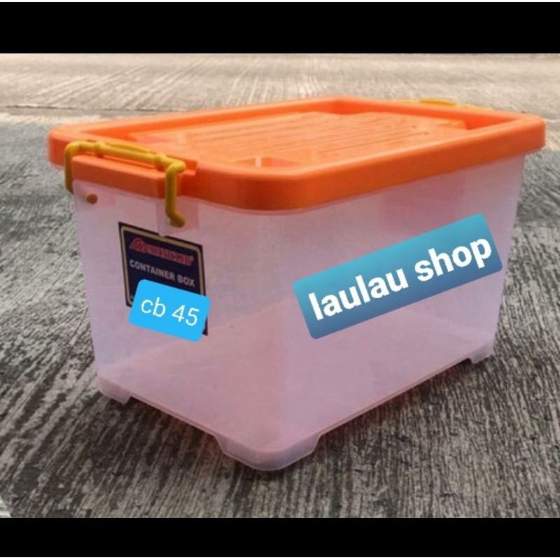 Jual KARGO Multiclub Container Box CB 45 Liter Plastik Kontainer ...