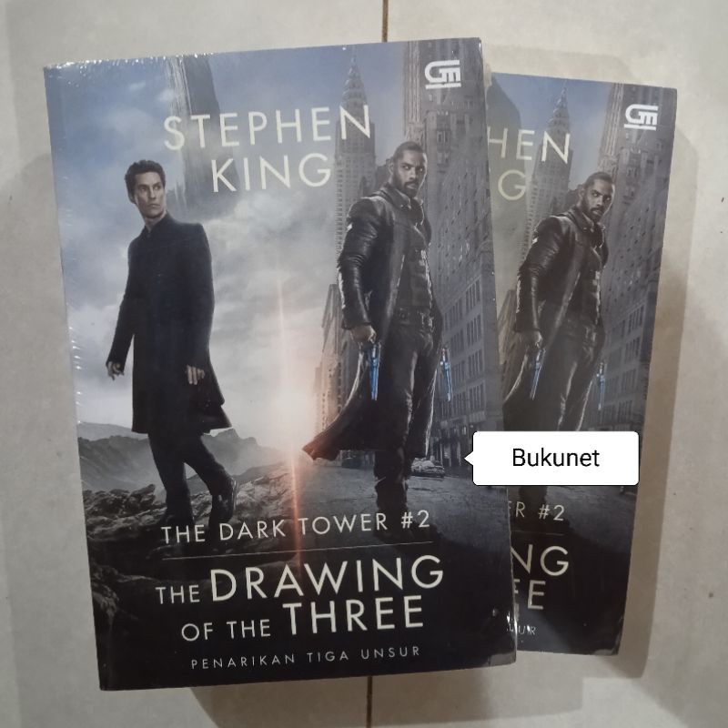 Jual Novel The Dark Tower #2 - The Drawing Of The Three - Stephen King Gramedia I.274209937