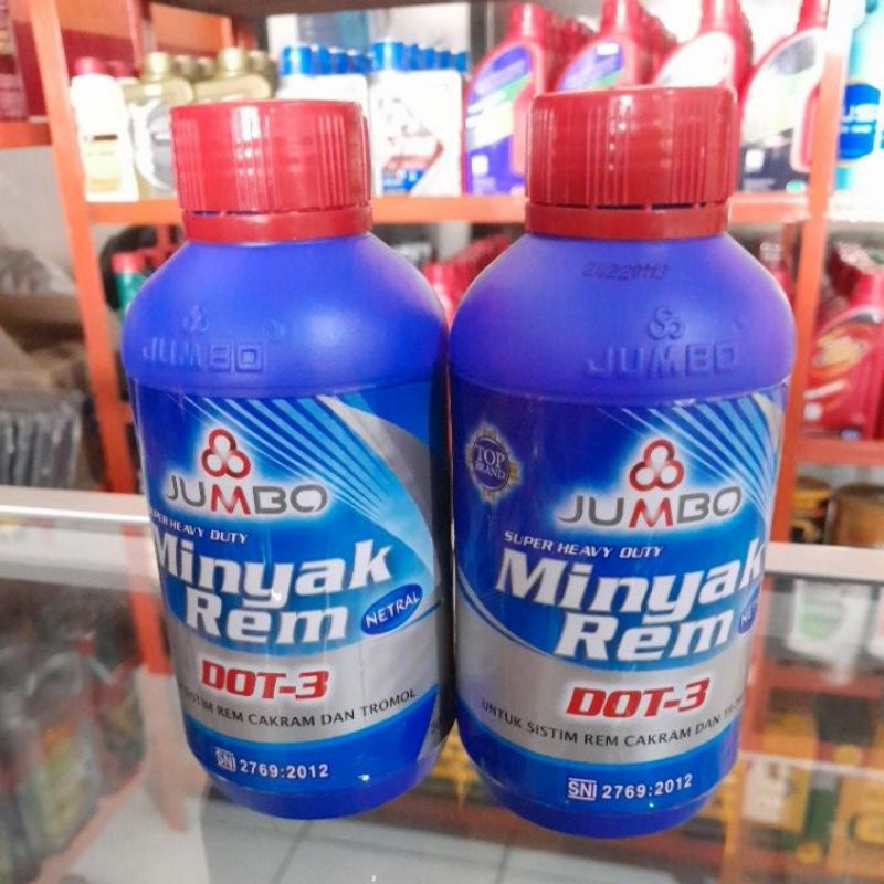 Jual Minyak Rem Jumbo DOT 3 300ml(ORIGINAL) | Shopee Indonesia