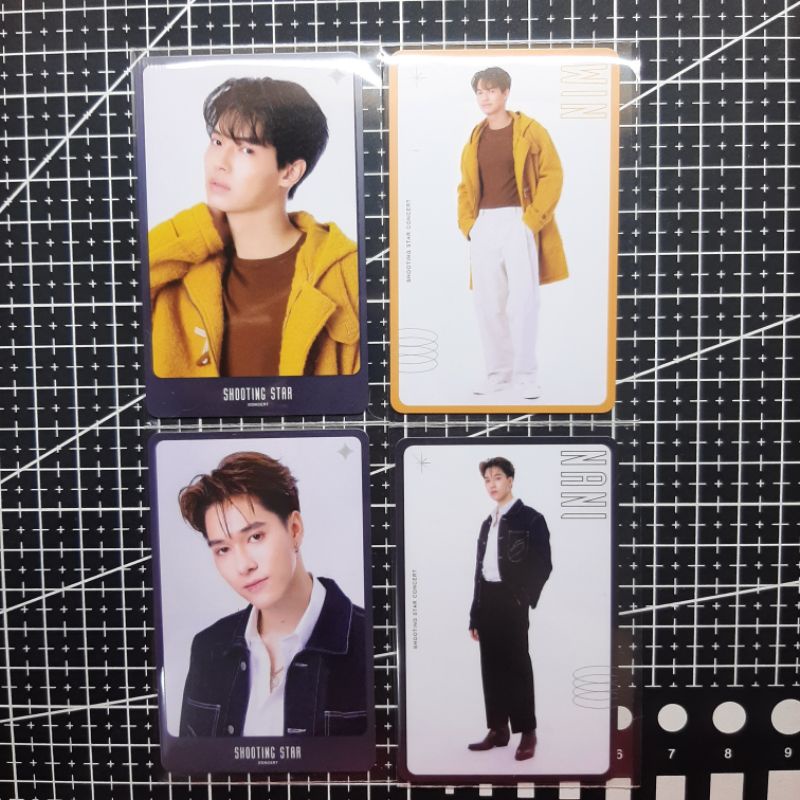 Jual shooting star concert exclusive photocard F4 thailand