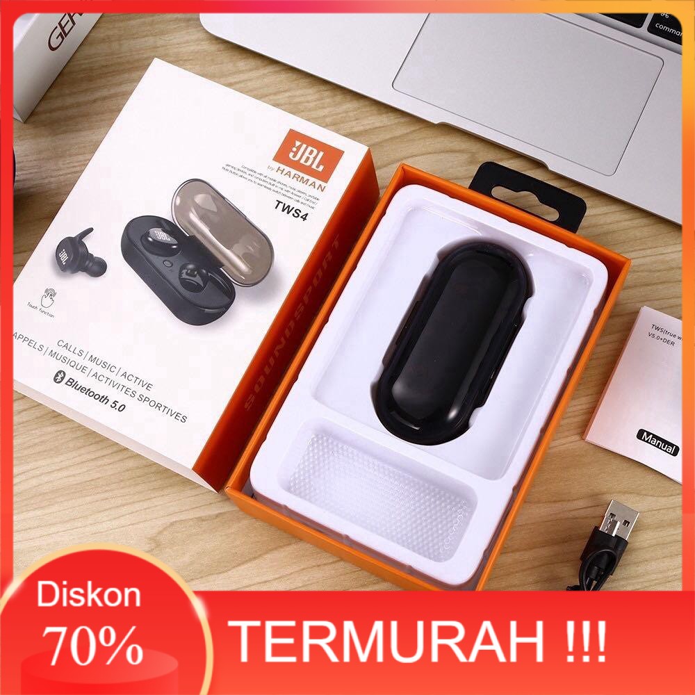 Cara pairing best sale jbl tws 4