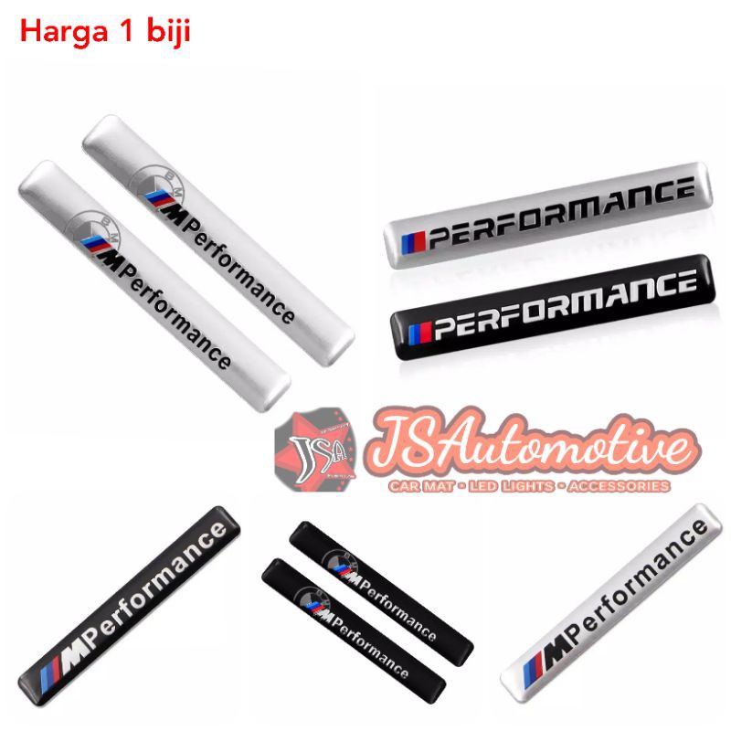 Jual Stiker Emblem BMW tempel dashboard tulisan ///M Performance bahan ...