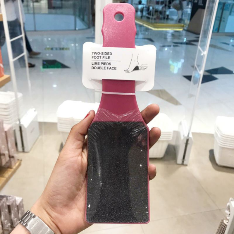 Jual MINISO Two sided foot file / pedicure miniso / alat penghalus