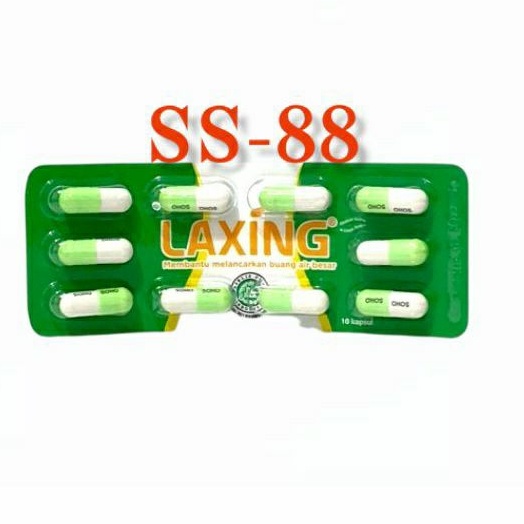 Jual Laxing ~ Melancarkan Buang Air Besar Isi 10 Kapsul Shopee