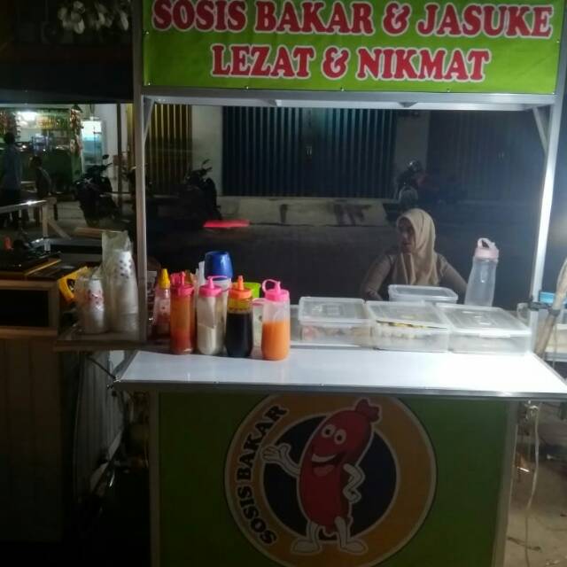 Jual Gerobak Etalase Sosis Bakar Dan Jasuke Shopee Indonesia