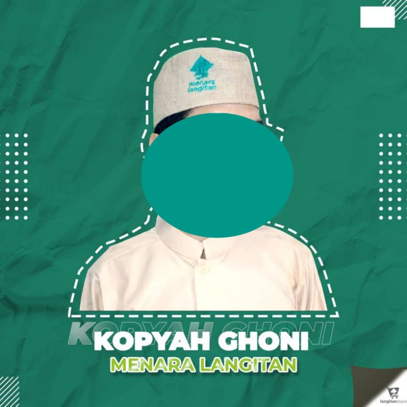 Jual kopyah ghoni logo menara langitan | Shopee Indonesia