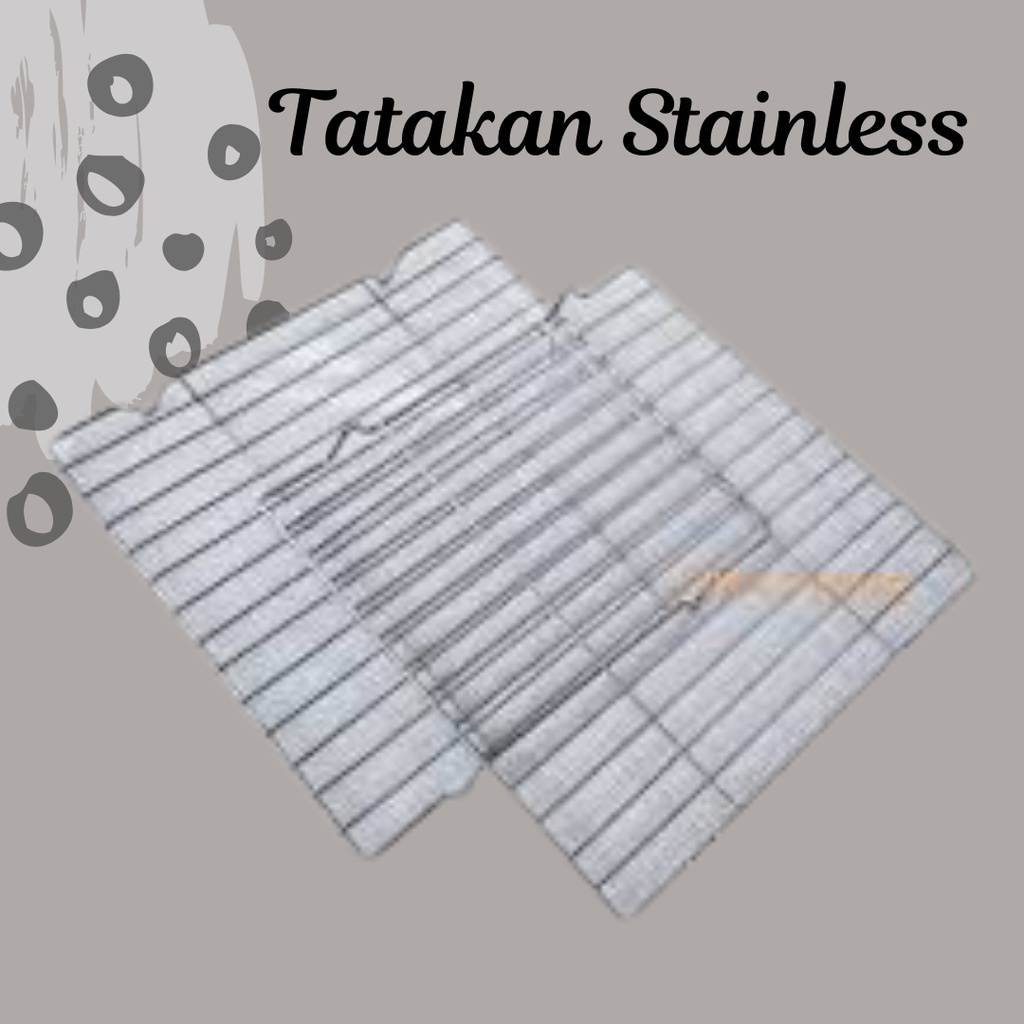 Jual Tatakan Stainless / Rak Pendingin Roti / Cake Cooling / Rack ...