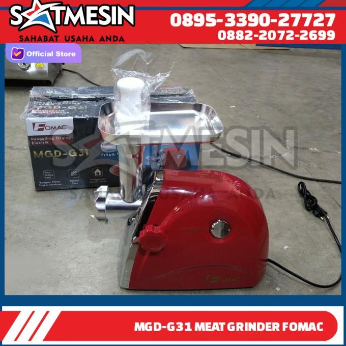 Jual Mesin Giling Daging Electric Meat Grinder Fomac Mgd G31 Shopee