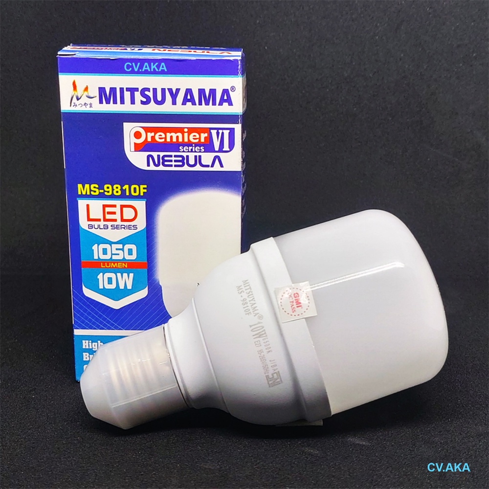 Jual Bohlam Lampu Led Mitsuyama Nebula Super Terang 5 10 Watt Cahaya